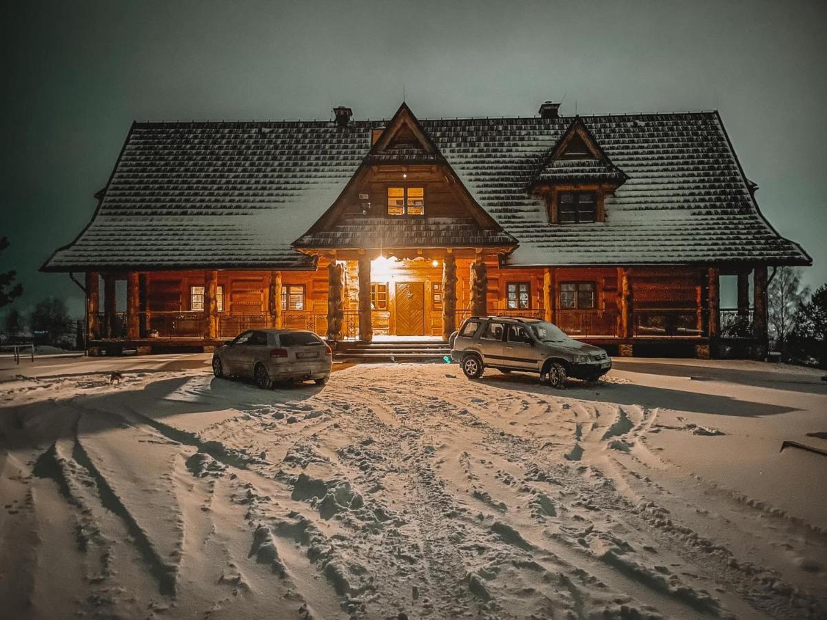 Chochlik Hotel Ustrzyki Dolne Kültér fotó